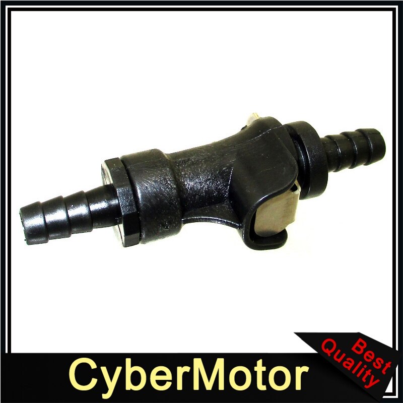 5/16" Gasoline Fuel Line Quick Release Disconnect Coupling For Motorcycle ATV Single Shut Off