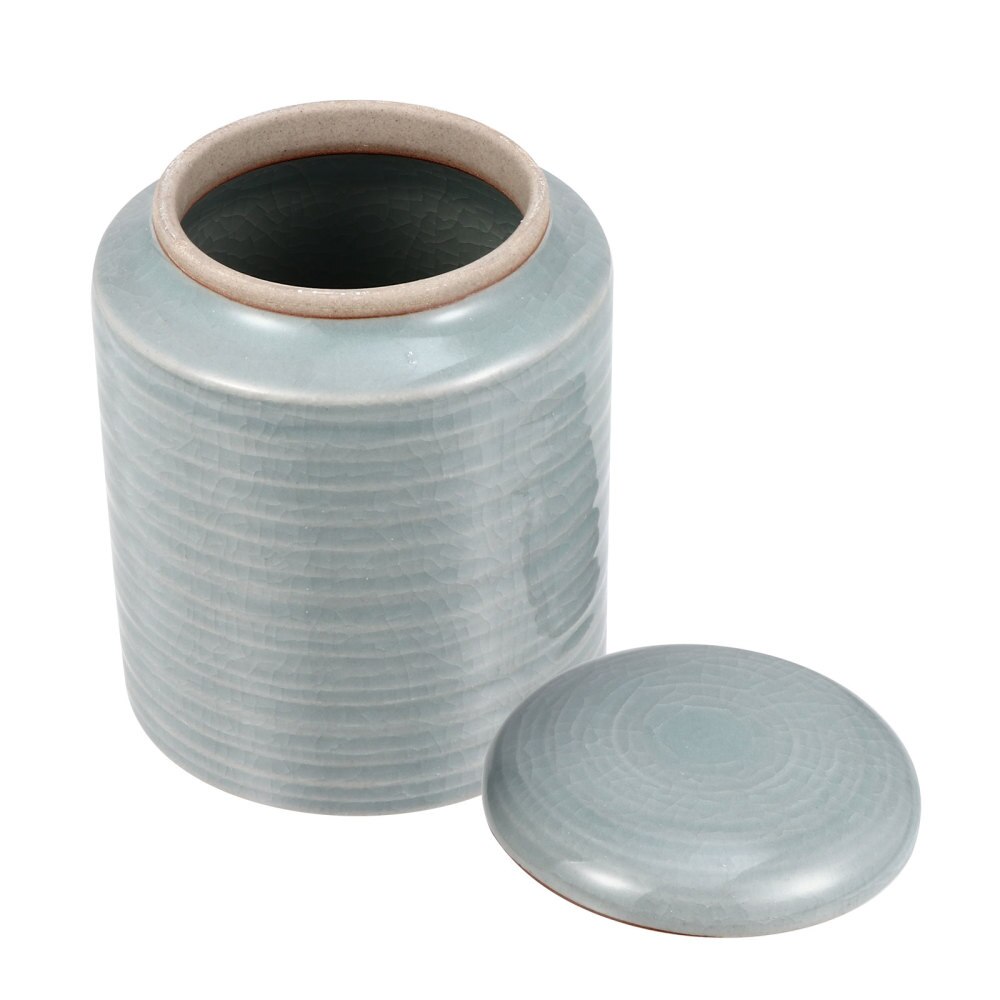 1 Pc 250 Ceramic Honey Pot Multipurpose Storage Jar Insect-proof Grains Jar