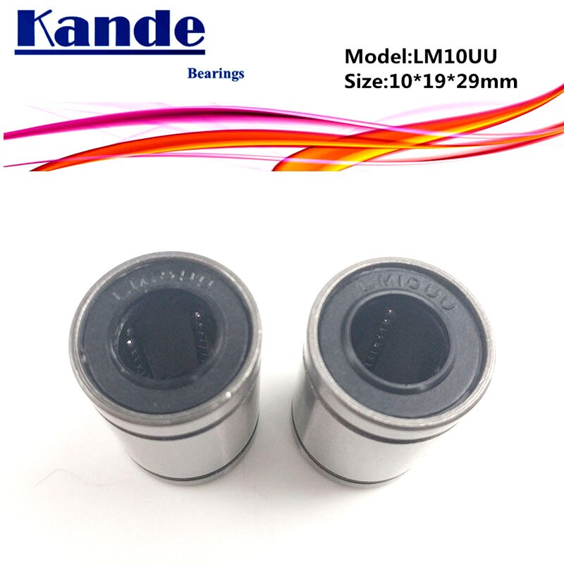 Lm10uu 1pc lm10 linjära lager 10 x 19 x 29 mm lm10 uu för 3d skrivare linjära lager  sm10uu