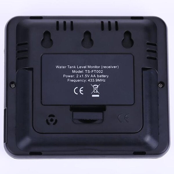 Wireless Ultrasonic Tank Liquid Level Flow Water Meter With Temperature Water Tank Transmitter Mounting Screws Measuring Tool