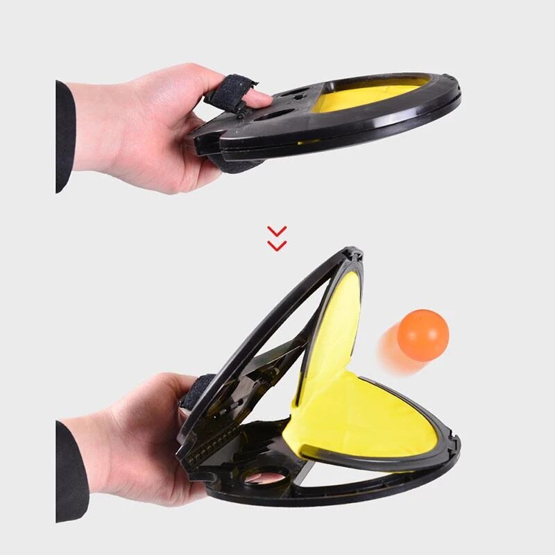 Table Tennis Toss Catch Ball Game Set Catch Ball Game Set Throw And Catch Parent-Child Interactive Outdoor Toys