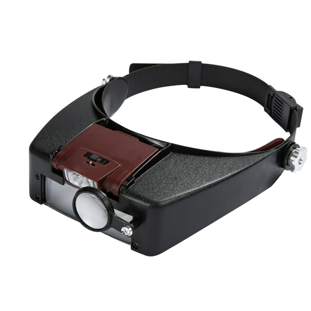 Beekeeping Headband Magnifying Glass With Led Lamp For Rearing Bee Queen Equipment With 5 Lens 1.0 - 6.0X Multiple Magnification: Default Title