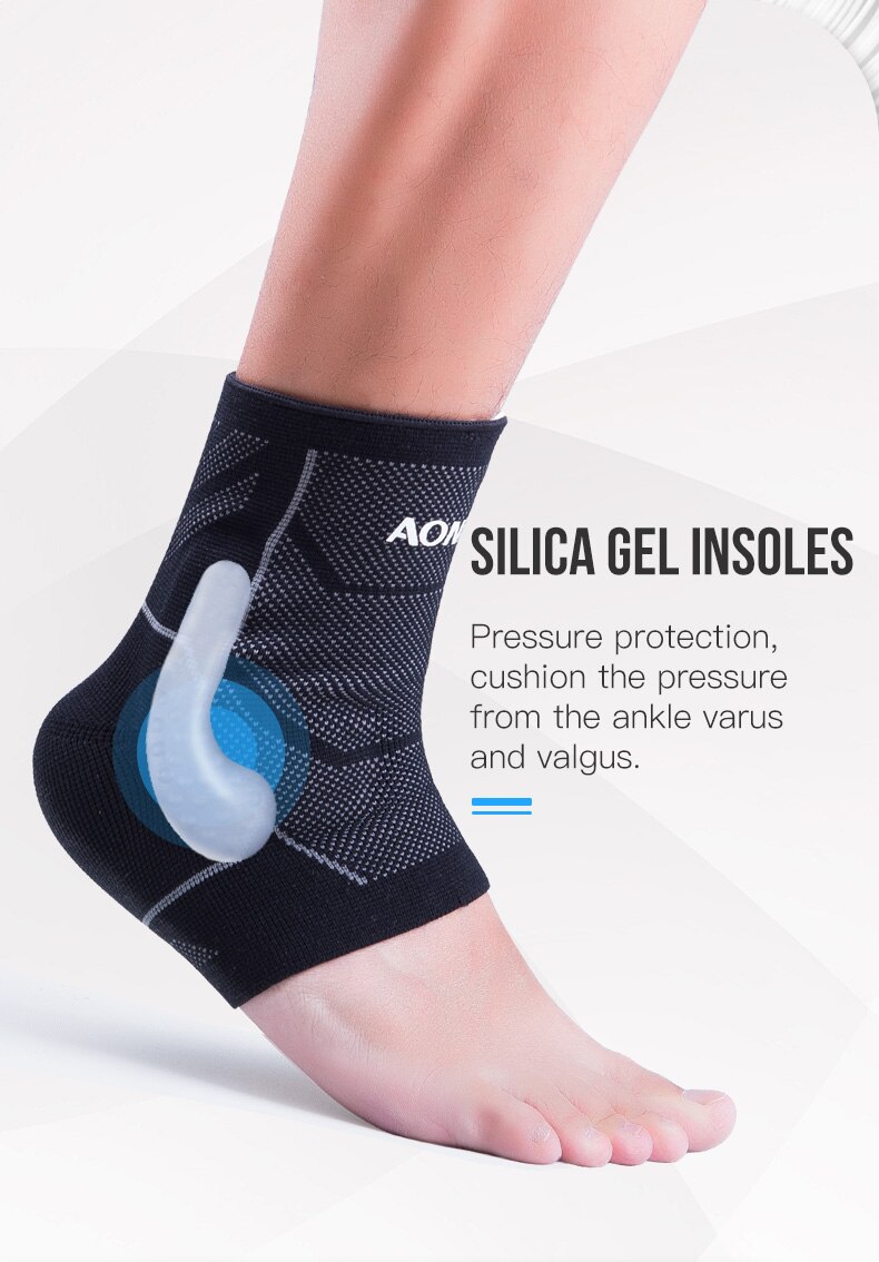 AONIJIE E4404 Ein Stück draussen Sport Knöchel Pad Unterstützung Knöchel Schutz Kompression Schutzhülle Für Laufende Basketball