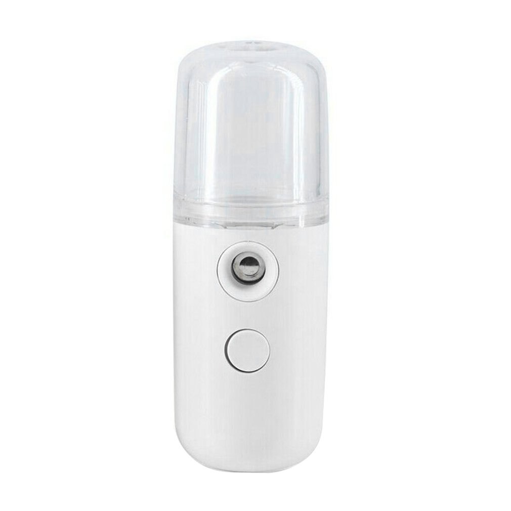 Nano Water Replenishment Machine Cylinder Girls Women Makeup Water Mist Creat For Summer Cool Watering Facial: RED