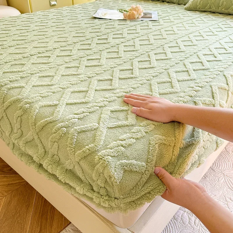 1 lenzuolo in flanella per letto matrimoniale, caldo per l'inverno, in pile corallo soffice, lenzuolo con angoli per divano letto e letto matrimoniale: Arancione