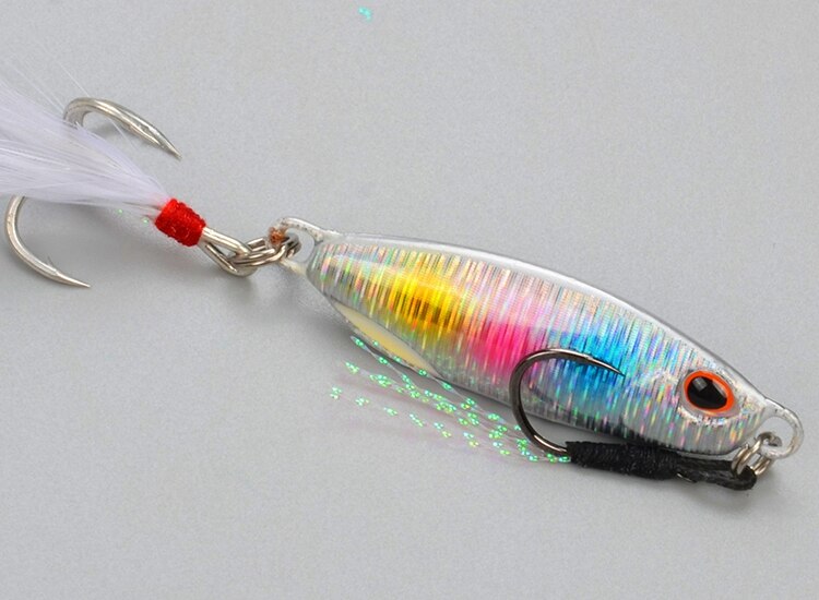 1pcs Japan Slow Jigging Lures Lead Fish 10g/15g/20g Jigging Spoon Fishing wobblers Shore Artificial Bait leurre peche: Multi / 40mm 15g