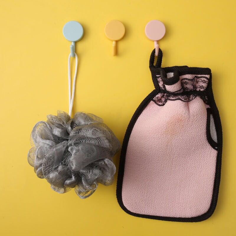 10Pcs Wall Hooks Self Adhesive Waterproof Hooks Seamless Hanging Hook for Kitchen Office Bedroom Living Room