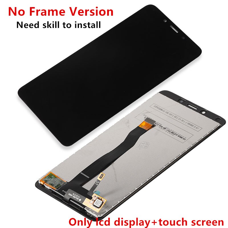 PANTALLA TÁCTIL PARA Xiaomi Redmi 6A, pantalla Lcd probada + pantalla con marco para Xiaomi Redmi 6 A 6A M1804C3CG de 5,45 pulgadas