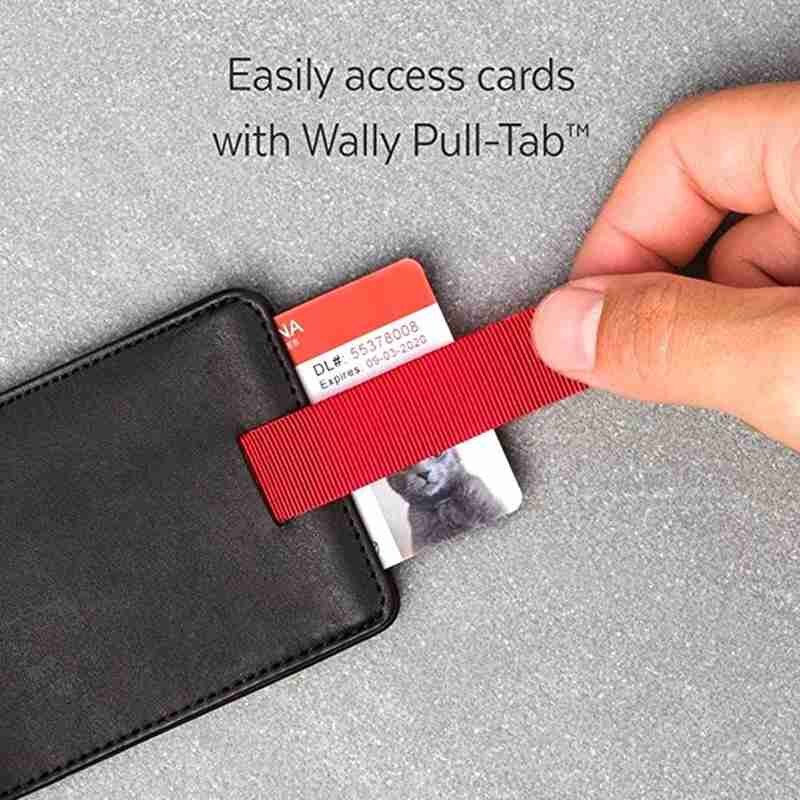 Usd Clip Leather Pull Wallet Usd Clip Card Holder Pull-out Elastic Band Card Bag Pu Leather Female Mini Wallet With Card Holder