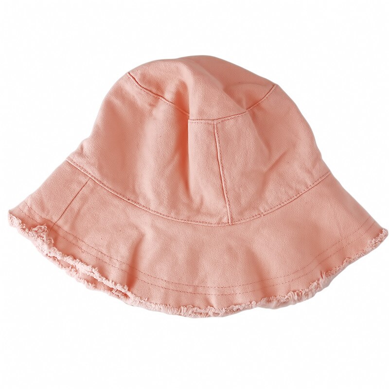 Fisherman bucket lue lue for strand sport unisex casual lue frynsete sommer solhette kanter servant lue sammenleggbar vaskbar lue