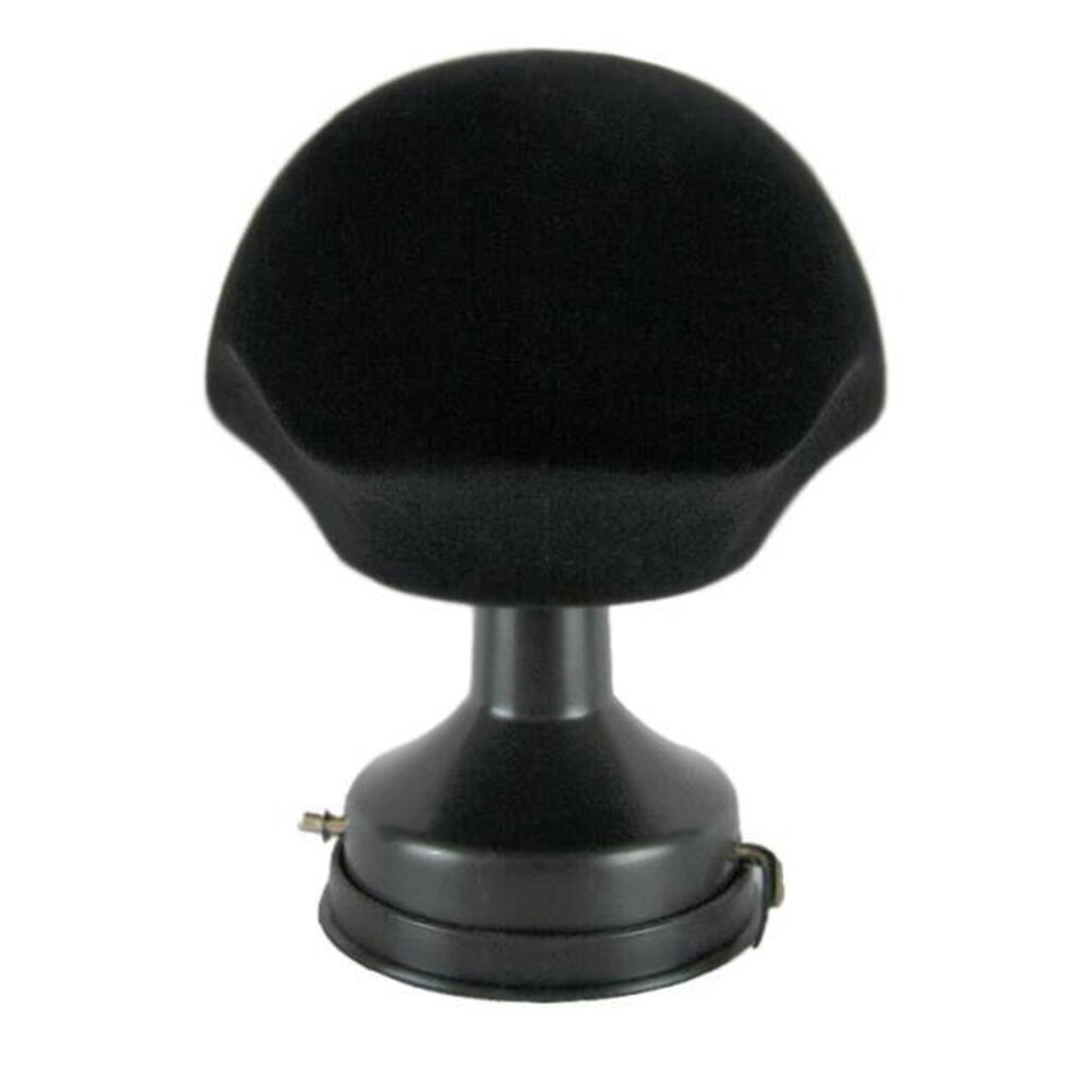 Piepschuim Mannequin Hoofd Model Pruiken Caps Glazen Display Stand Houder Bodemplaat Vlakte Gezicht Model Hoofd Zonder Expressie.