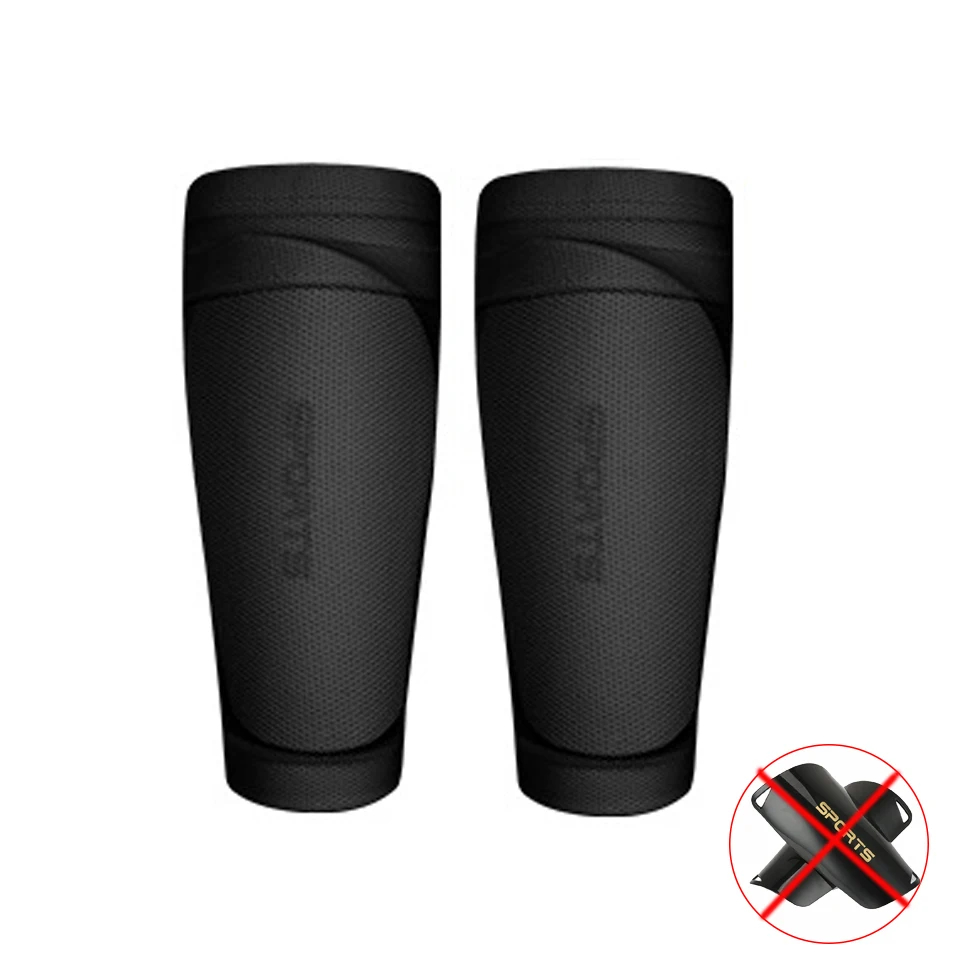 1Pair S-XL Shin Guard Sleeves EVA Foam Compression Sleeves Football Leg Sleeves Sports Soccer Youth Calf Support Men Kids Adult