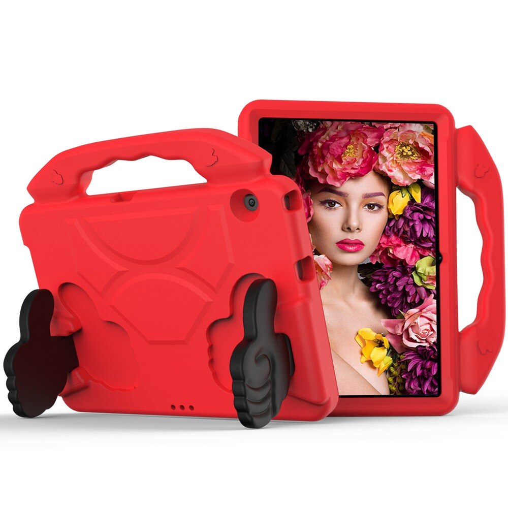 Funda para Huawei Mediapad T5 10 AGS2-W09/L09/L03/W19 T3 10 AGS-L09 AGS-L03, carcasa de espuma EVA a prueba de golpes con soporte para tableta: Rojo / Huawei T5 10.1 inch