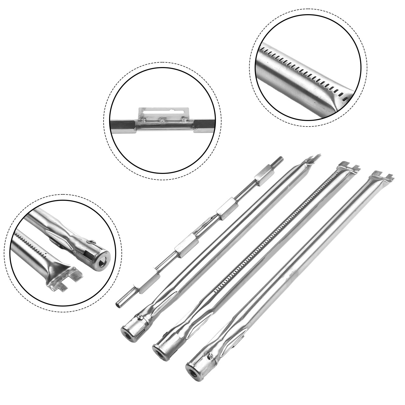 46cm Edelstahl brenner 300 für Weber für Spirit 200-Serie Grill Ersatzteile Universal Grill Gas Grill rohr Picknick-Werkzeug