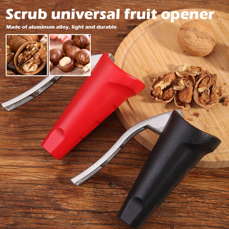 Notenkraker Walnoot Tangen Sheller Opener Trechter Shape Antislip Handvat Duurzaam