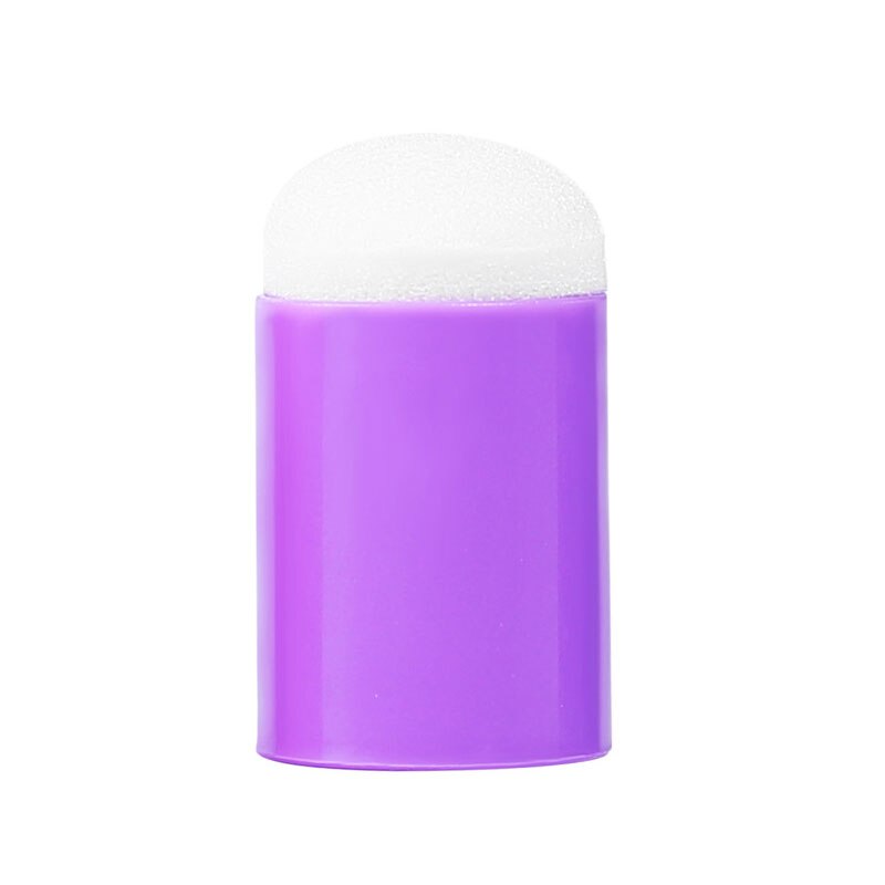 Tampon à encre en éponge pour peinture, tampon à encre, pour bricolage, Scrapbooking, dessin, daubes, peinture d'estampage, artisanat d'art, 10 pièces: purple