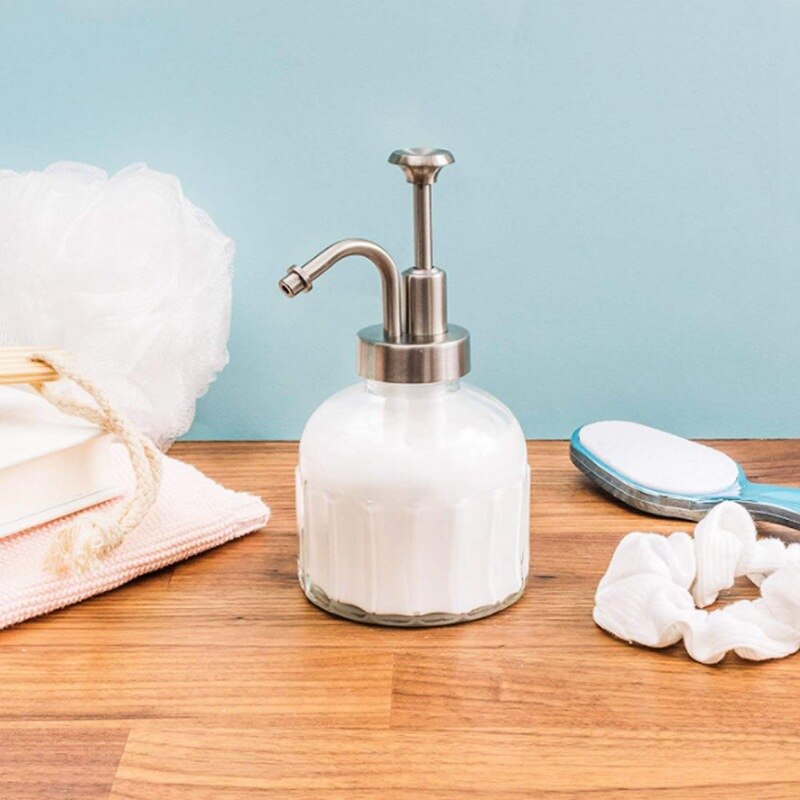 Nytår 1 stk 400ml håndvask flydende aftapning hotel sæbedispenser emulsionsflaske badeværelse tilbehør