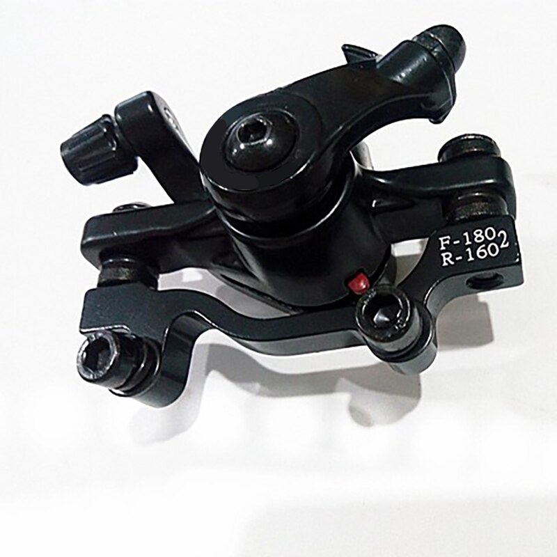 Bicycle Brake Caliper Disc Aluminum Alloy Bike Caliper Mechanical Black Waterproof Safe Hard Durable Disc Brake Part Device
