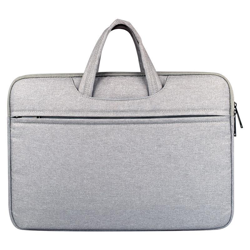 Petit sac à main pour ordinateur portable de grande capacité pour hommes femmes porte-documents de voyage sac pour ordinateur portable d'affaires pour 13 15 pouces Macbook Pro Dell PC: Grey 15 inch