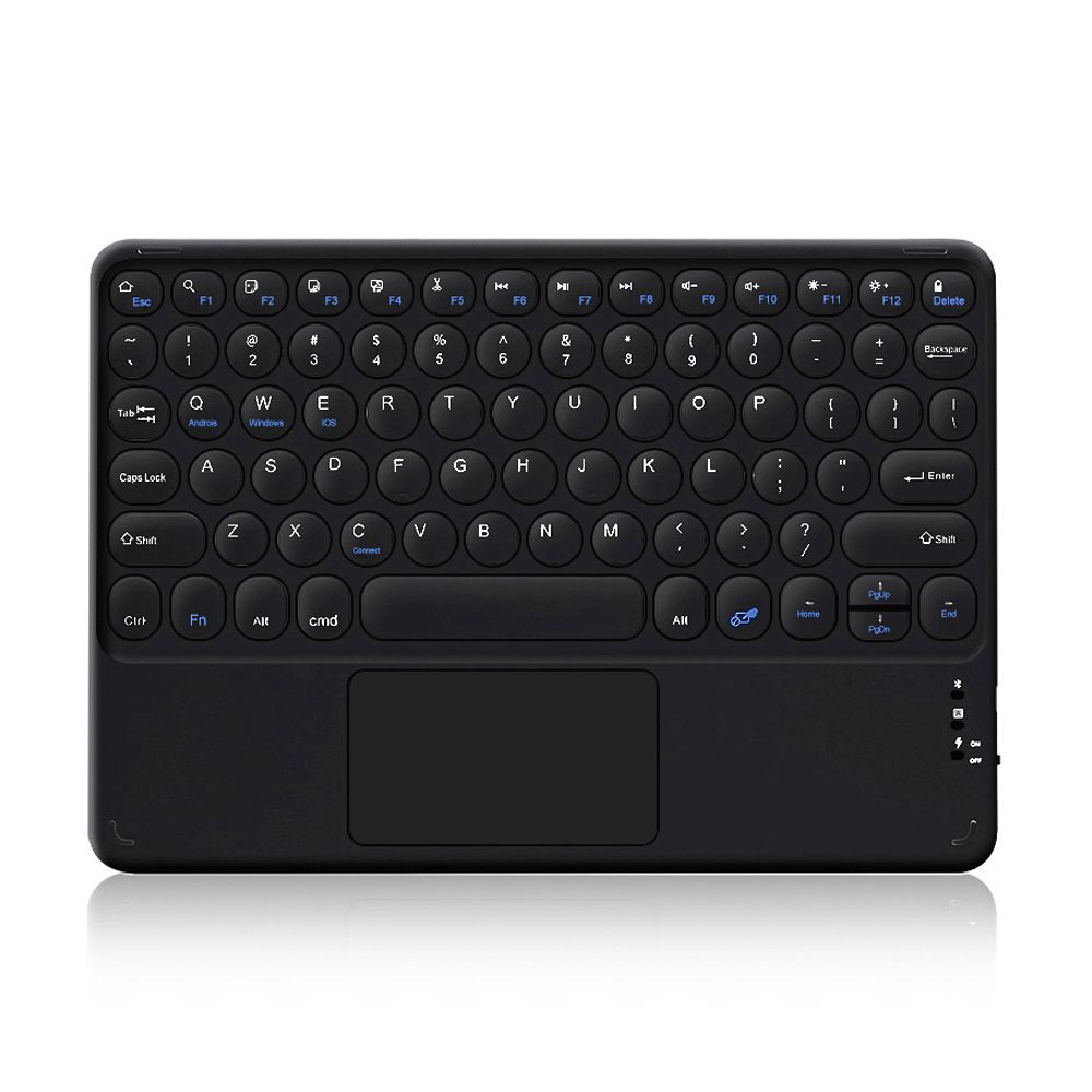 Fintie Ultrathin 4mm Wireless Bluetooth Keyboard With Multi-Touch Touchpad For IPad - Black