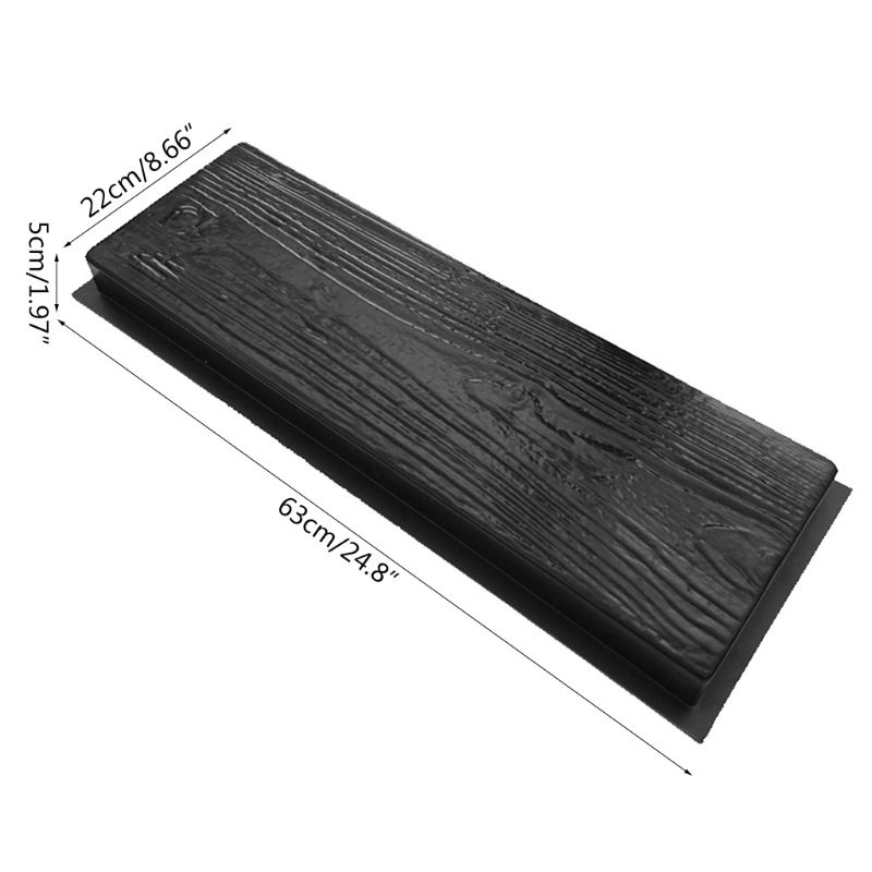 Imitation bois Grain bricolage chemin fabricant pavage ciment brique moule pas à pas chaussée route béton moule X7YD