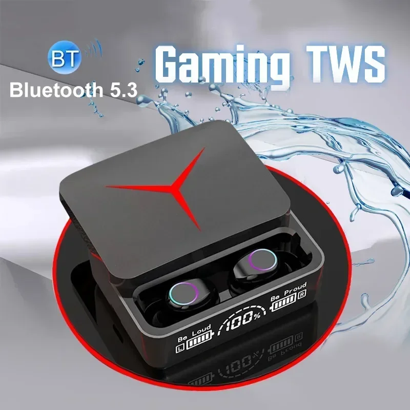 Oryginalne słuchawki bezprzewodowe TWS M90 słuchawki do gier 5.3 Bluetooth słuchawki sportowe słuchawki muzyczne dla iphone Xiaomi