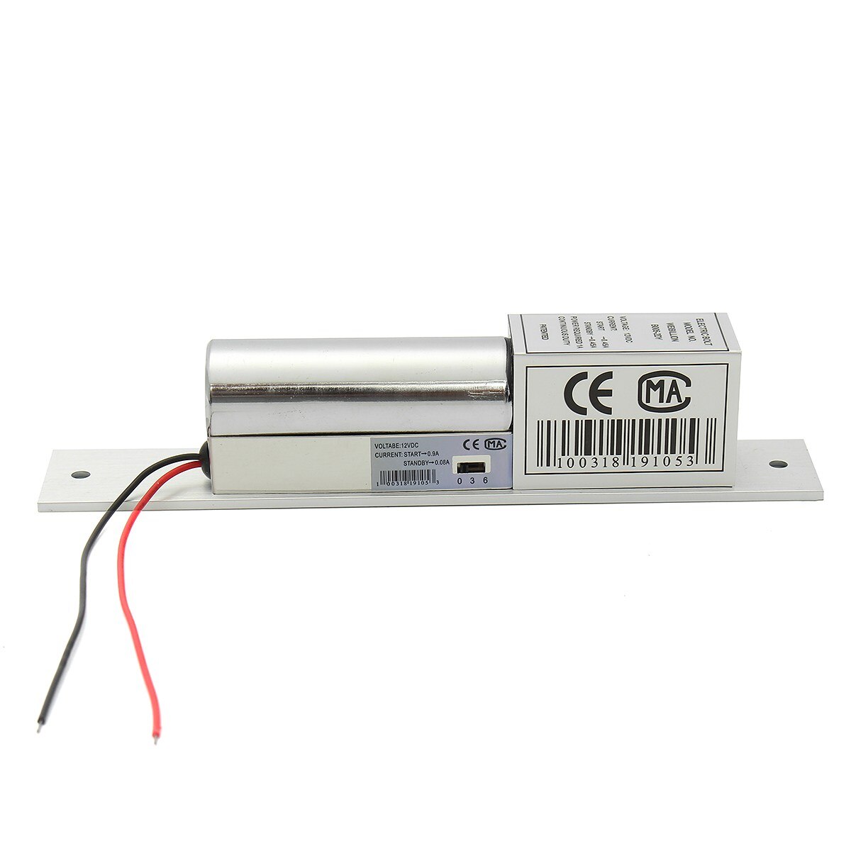 Door Home Security Safurance 12V Electric Mortise Lock Magnetic Concealed For Access Control Wood Metal