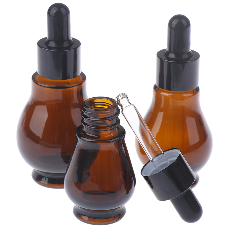 10ml Glass Bottles For Essential Oils Transparent/Clear Refillable Empty Bottle