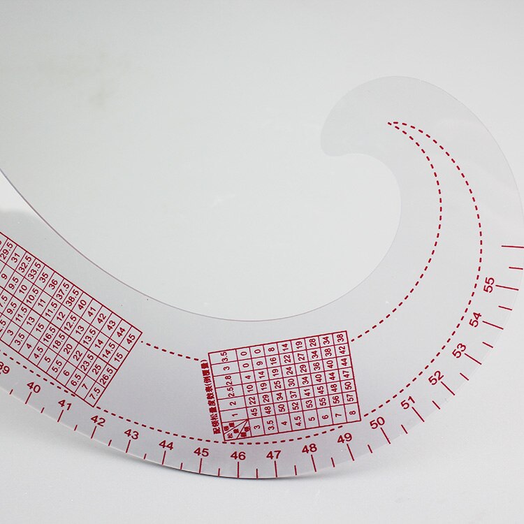 Plate Rule Clothing Tool Comma Rule Curve Rule Sewing Clothes And Placing Rule