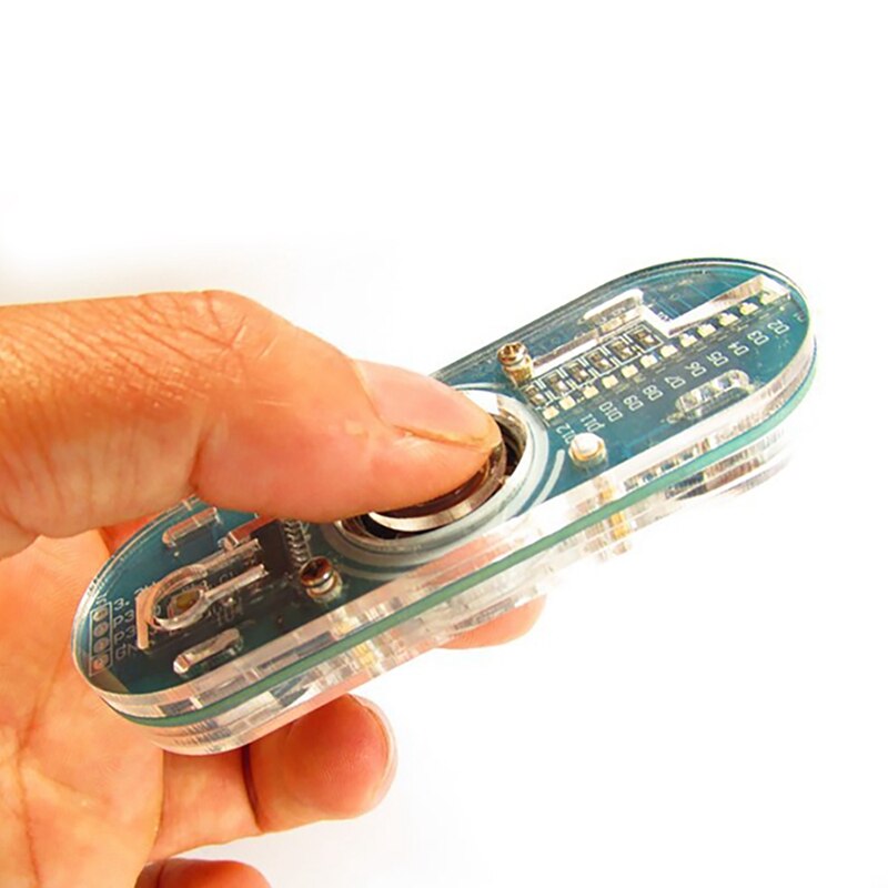 LED Fidget Spindle Making Kit With Housing Parts