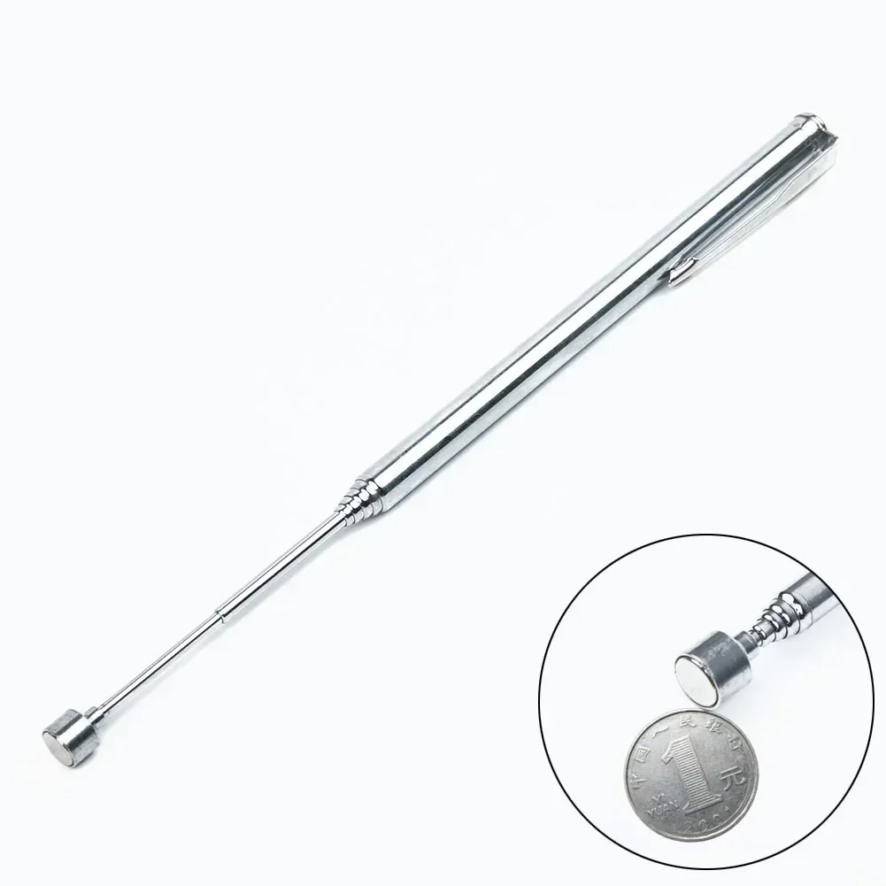 Portable Telescopic Easy Magnetic Pick Up Rod Stick Capacity Magnet Pickup Pen Extending Strong Magnet Handheld Tool Handy Tools