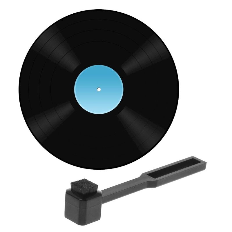 Spazzola per stilo giradischi in vinile giradischi cartuccia Phono ago antipolvere antistatico spazzole in fibra di carbonio strumento per la pulizia nuovo