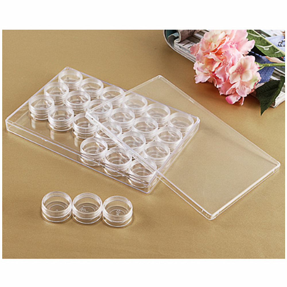 Boîte de rangement pour broderie diamant 3D, boîte de rangement pour peinture diamant, perles carrées ou rondes, perles et strass, outil, boîte à bijoux et médicaments