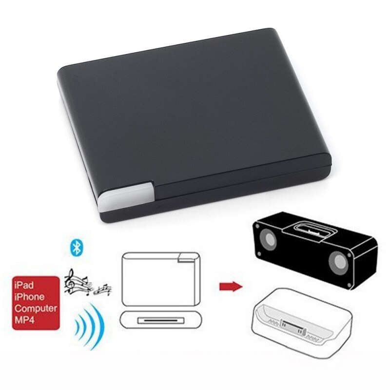 Adaptateur de récepteur Audio bluetooth 30Pin pour iPod pour iPhone Xiaomi SamSung Nokia Smartphone