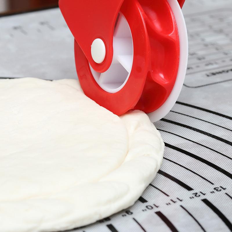 Gebak Rolling Wheel Decorateur Mooie Pie Biscuit Deeg Patroon Snijmachine Keuken Bakken Tool Bakvormen