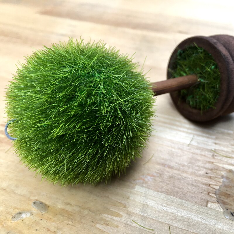 Wedding Favor Green Puffer Ball Topiary Photo Holder/Place Card Holder Garden Party