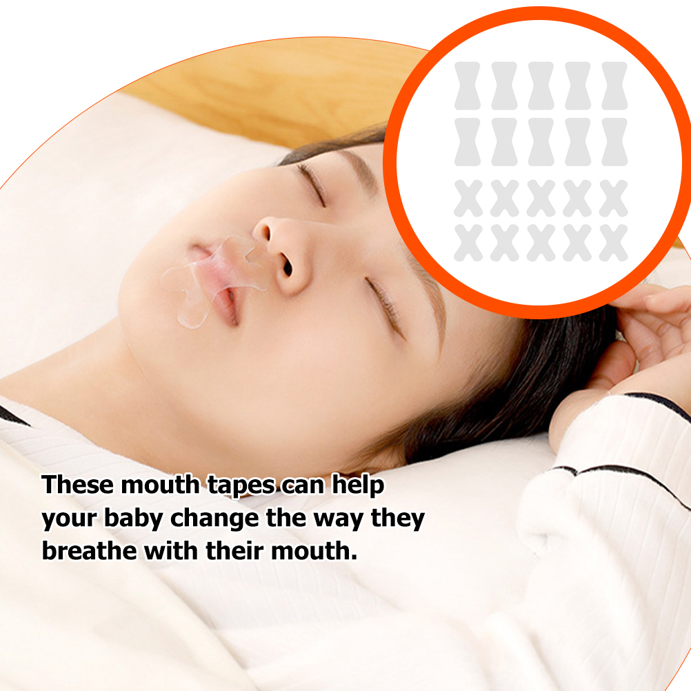 120 stück mundpflaster aus vliesstoff, nasenatmungs- und schlafstreifen für zuhause