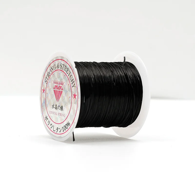 10M/rollo de pulseras de cordón de cuentas de cristal elástico fuerte, línea de goma elástica, cuentas de joyería, collar de hilo, cordones para hacer bricolaje: Charoite