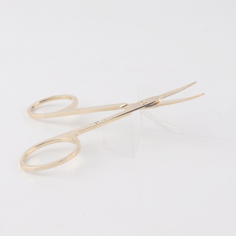 1pc Curved Head Eyebrow Scissors Makeup Trimmer Facial Hair Remover Manicure Scissors Nail Cuticle Tool Makeup Tool