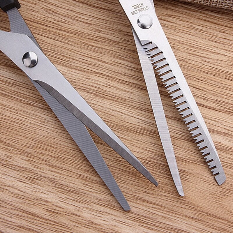 Tijeras para cortar el pelo peine, peluquería, Barbero, conjunto de adelgazamiento, corte de pelo, tijeras, cortador de pelo, peine