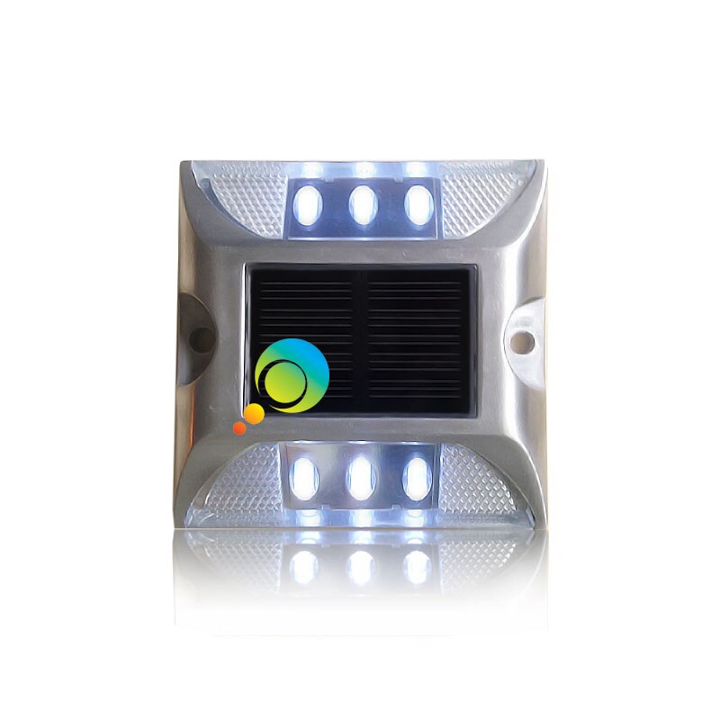 High bright white color LED driveway traffic road marker led solar cat eyes road stud