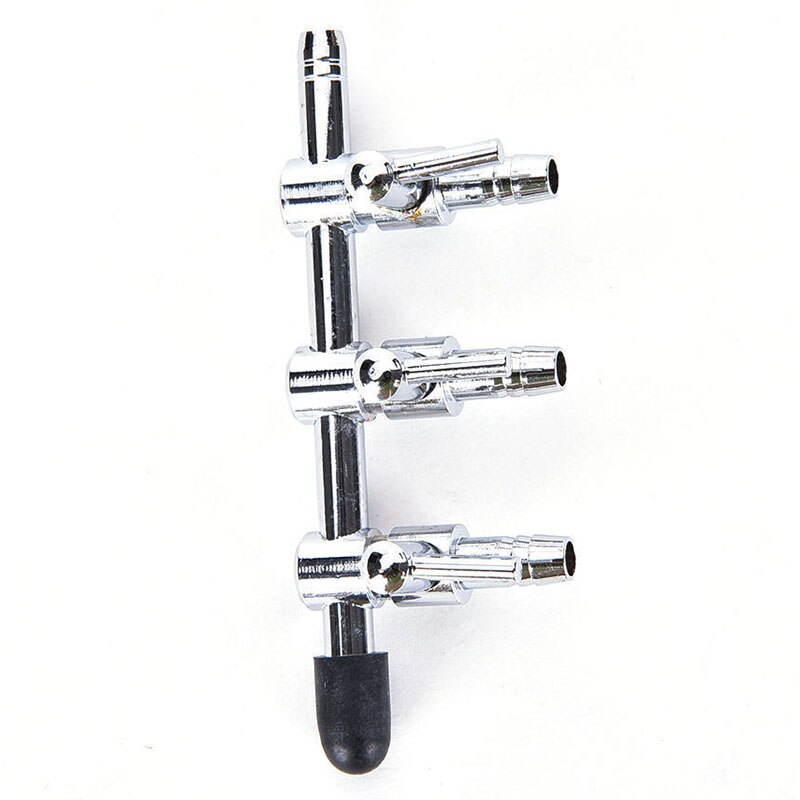 Stainless Steel Aquarium Gang Valve 1/2/3/4/5 Ways Air Flow Splitter Lever Stainless Steel Aquarium Gang Valve Fish Tank PRE: Three heads