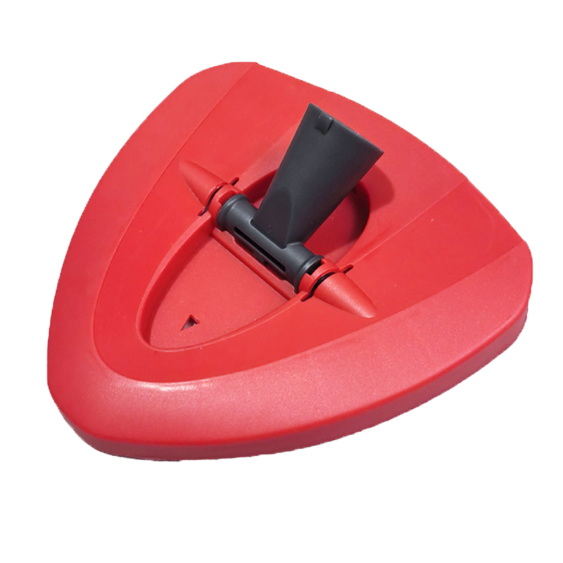 For O-cedar and Vileda EasyWring 1 Tank System Washable Mop Pad Triangle Rotating Mop Head Base Scrub Mop Brush Head Accessories: Orange