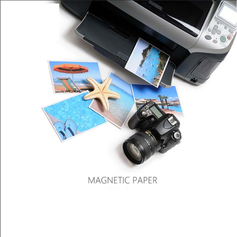 Magnetic inkjet sticker photo paper A4 glossy for inkjet printer