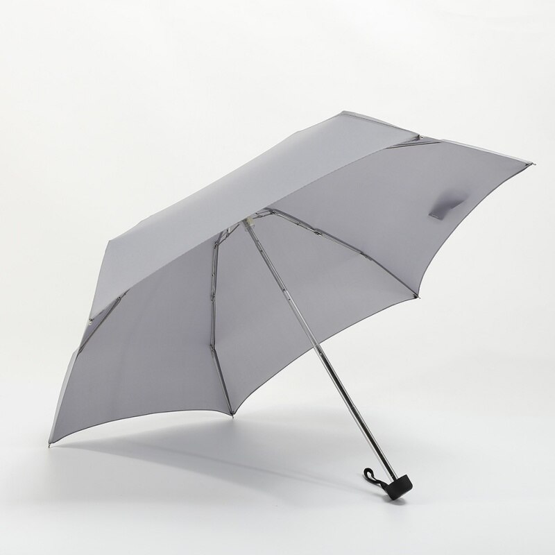 Mini parapluie à lumière de poche | Parapluie coupe-vent pliant, parapluies de voyage compacts, parapluie de pluie pour hommes: Gris