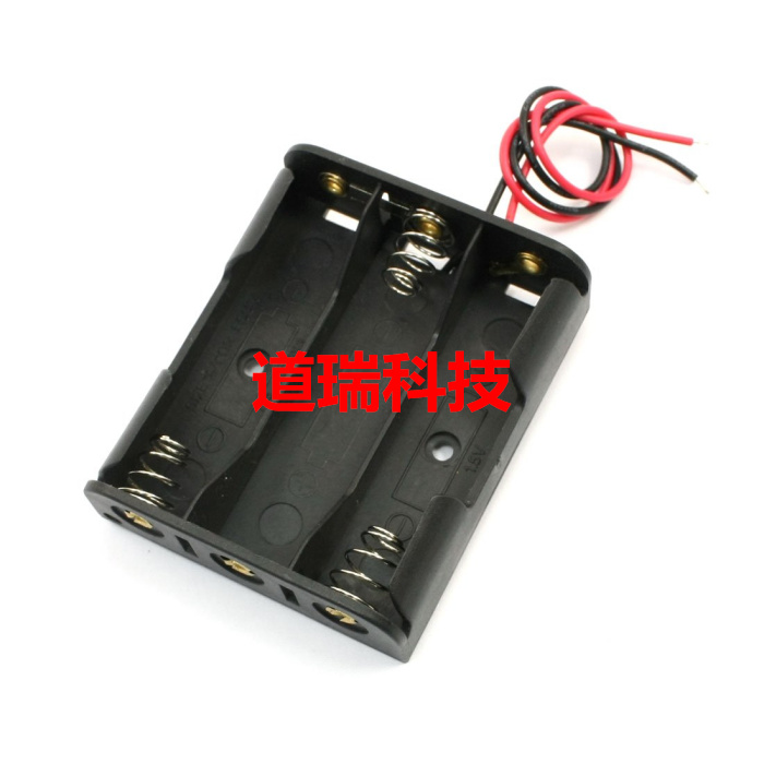 Zwarte plastic 1x 2x 3x 4x 18650 batterijhouder 1 2 3 4 sleuf doe-het-zelf batterijclip met draadaansluiting pin: Lavendel