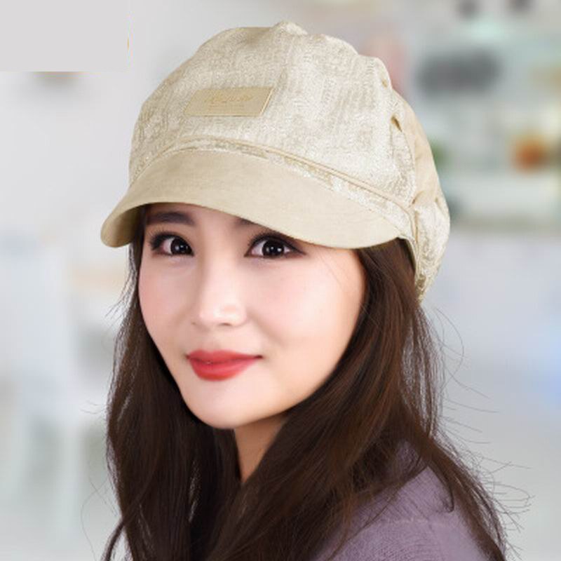 Gorro informal para mujer, boina para las cuatro estaciones, para mujer, otoño