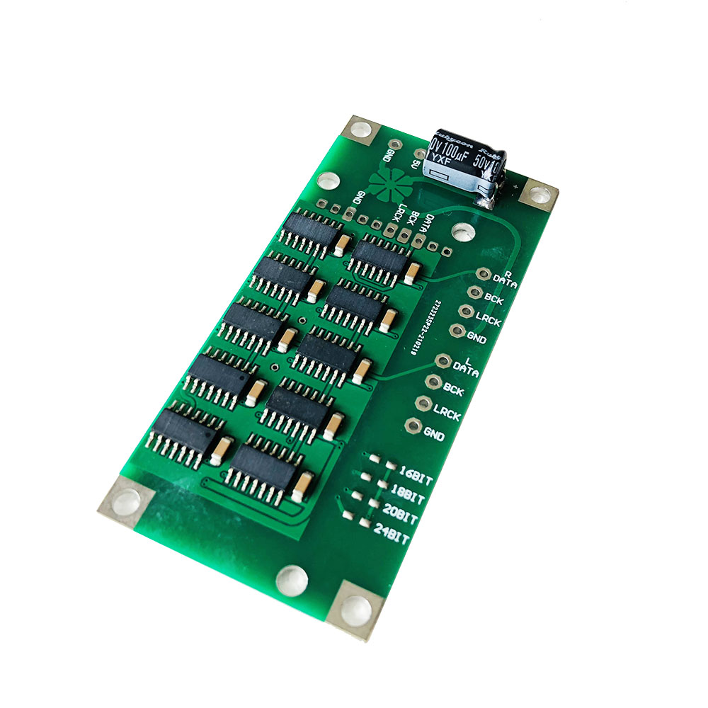 Nvarcher NOS DAC/I2S Format Decoder Shifter Board IIS I2S Data Conversion Right-aligned Support XMOS AMANERO USB