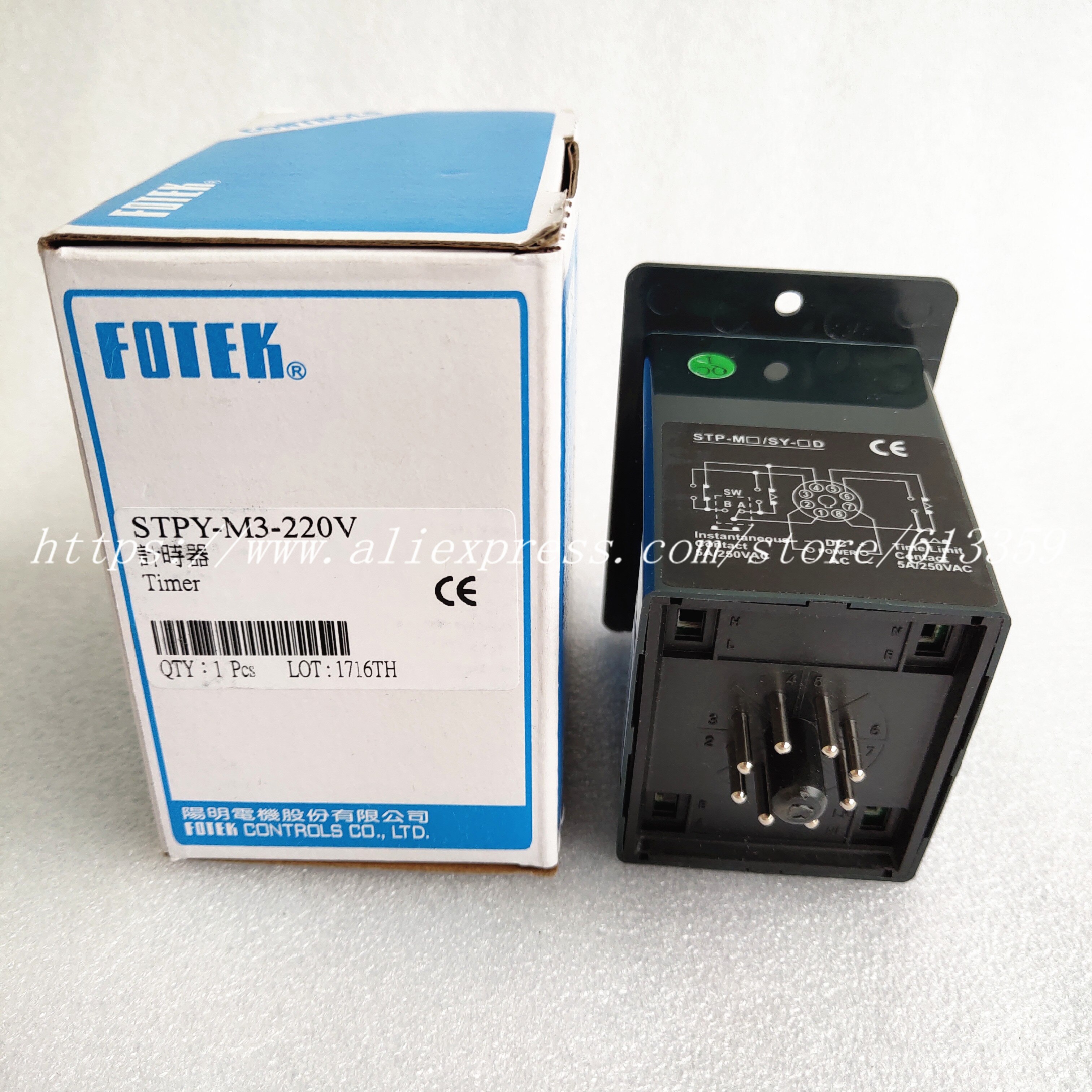 STPY-M3-220V FOTEK Timer Neue & Original STPY-M3 220VAC