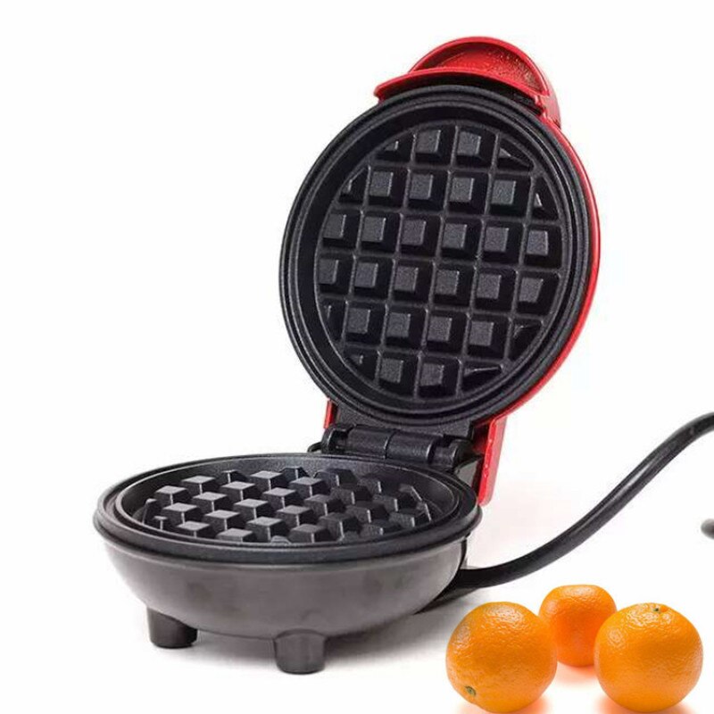 Mini Elektrische Wafels Maker Bubble Ei Taart Oven Kinderen Ontbijt Wafel Machine Ei Taart Oven Pan Eggette Pot